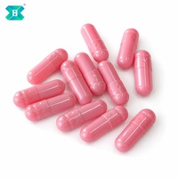 Fabricant de capsules vides en HPMC colorées avec logo personnalisé, capsules dures végétaliennes et végétariennes, taille 0
