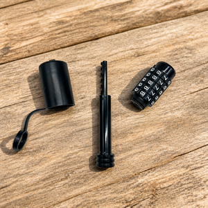Cerradura de Combinación de <span class=keywords><strong>5</strong></span> Dígitos para Enganche de Remolque, <span class=keywords><strong>5</strong></span>/8'', Ajustable, Sin Llave, Antirrobo para Remolque de Barcos y RV - Product Image 3