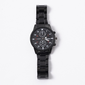 Factory Direct Sales: <b>Black</b> Steel Strap <b>Watch</b>, Stainless Steel Strap, Men's Ultra-thin and Fashionable - Product Image 6