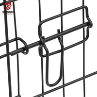 Corralito para mascotas, 8 paneles de Metal para interiores y exteriores, plegable, portátil, para ejercicio Animal, valla para perro