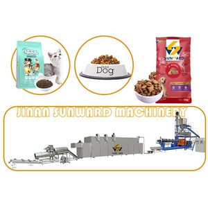 Ligne de production d'aliments pour animaux de compagnie de haute qualité Machine à aliments pour chiens Équipement de fabrication d'aliments pour chats Usine de fabrication d'aliments pour poissons - Product Image 1