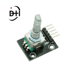 Module d'encodeur rotatif à 360 degrés, potentiomètre rotatif, module à bouton analogique pour encodeur rotatif KY-040, module à bouton EC11 - Product Image 4