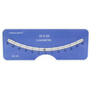 เครื่องวัดระดับความเอียง Haccuray 30-0-30 องศา ทำจากพลาสติก สำหรับวัดกระดูกสันหลัง - Product Image 2