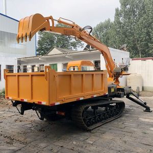 Transporteur sur chenilles hydraulique à chenilles <span class=keywords><strong>Mini</strong></span> Dumper sur chenilles 1 tonne 2 tonnes 3 tonnes 5 tonnes Camion grue Prix - Product Image 5