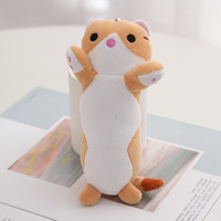 Vente en gros de mini porte-clés en peluche Kawaii chat long mignon jouets en forme de chat jouets en peluche sac pendentifs accessoires
