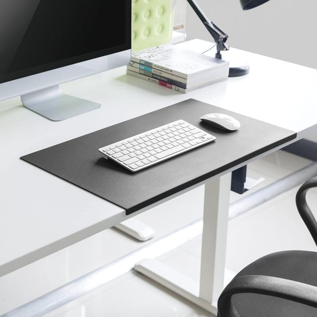Thick Buckle Side Table Mat, Frosted Texture Writing Desk Pad Table Pad Mouse Buckle Protect Arm Keyboard Table Pad