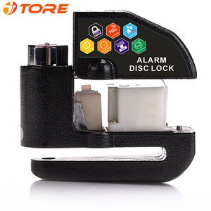 Candado de disco con alarma para bicicleta, con llaves y estuche de transporte, duradero, antirrobo, para bicicleta, bicicleta eléctrica, motocicleta - Product Image 3