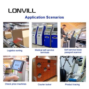 LONVILL Usb RS232 VCOM Damaged Reflective Fixed Mount Continuous Scanner Automotriz Profesional 2D <strong>Codes</strong> Barcode Scanners - Product Image 6