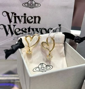 Boucles d'oreilles en argent et zircon haut de gamme Empress Dowager Vivienne, style européen et américain, élégantes et polyvalentes - Product Image 6