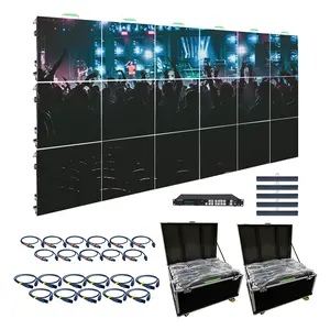 P3.91 LED Rental Display Board High Refresh Rate Stacking 500x500 LED Video Wall Panel