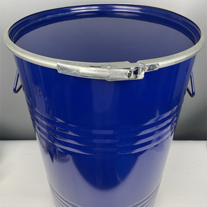 Nhà Máy Bán Hàng Trực Tiếp <span class=keywords><strong>60L</strong></span> Màu Xanh Open-Top Thép Trống Với Hoop Dầu Thùng Và Sơn Xô Cho Kim Loại Bao Bì - Product Image 3