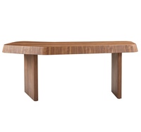 Bureau d'ordinateur avec tiroirs en MDF, fabricant OEM, 1,86 m, pour le mobilier de bureau à domicile