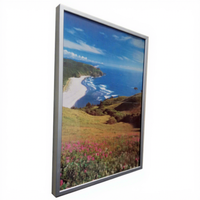 Bingkai Foto Kaca Aluminium Alloy Perak Hitam Modern 2026 4X6 5X7 6X8 8X10 11X14 A2/A4 Ramah Lingkungan untuk Sertifikat