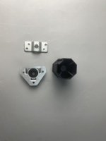 Soporte Arqueado, Soporte de Rodamiento para 60 Tubos, Adecuado para 60 Tubos, Accesorios para Motor Tubular