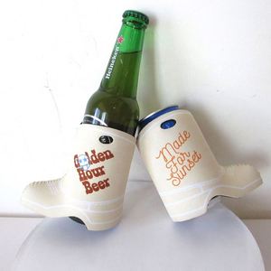 RYO Promotion Sublimation Imprint Neoprene Cowboy Boot Can Coolers Beer Coolie Custom Printing Waterproof 12-Pack Wedding Cooler - Product Image 4