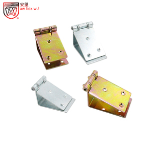 Charnières robustes Anwang en acier inoxydable pour portes d'armoires, quincaillerie pour caisses en bois et rabats - Product Image 2