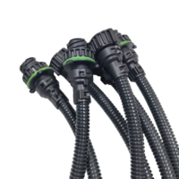 Connecteur de prise mâle-femelle automobile 7 broches, faisceau de câblage pour feux arrière de camion 967650-1 1718230-1