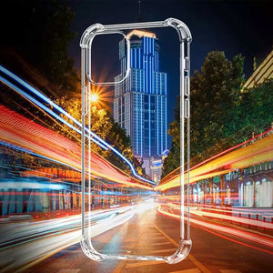 13 14 Pro Max Clear Coque 1.5mm TPU Airbag <span class=keywords><strong>Cover</strong></span> posteriore morbida antiurto per <span class=keywords><strong>iPhone</strong></span> custodia in cristallo antiurto <span class=keywords><strong>trasparente</strong></span> - Product Image 2