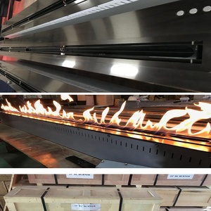 Cheminée intégrée au bioéthanol Brûleur Insert éthanol feux poêle avec cheminée à alcool sans fumée - Product Image 4