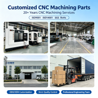 Servizio di Lavorazione CNC Personalizzato OEM, Componenti su Misura in Diversi Materiali Plastici Ingegneristici