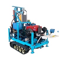 Foreuse hydraulique portable diesel pour puits d'eau, 120 m, équipement de forage de puits d'eau domestique rural, fournisseur
