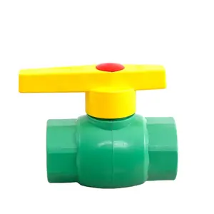 Ppr Ball Valve PN25 20-63mm PPR Stop Ball Valve For Connecting Ppr Pipe