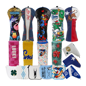 Accessoires de golf au design personnalisé, housse de tête de club de golf en cuir de qualité supérieure, housse de tête de driver personnalisée - Product Image 4