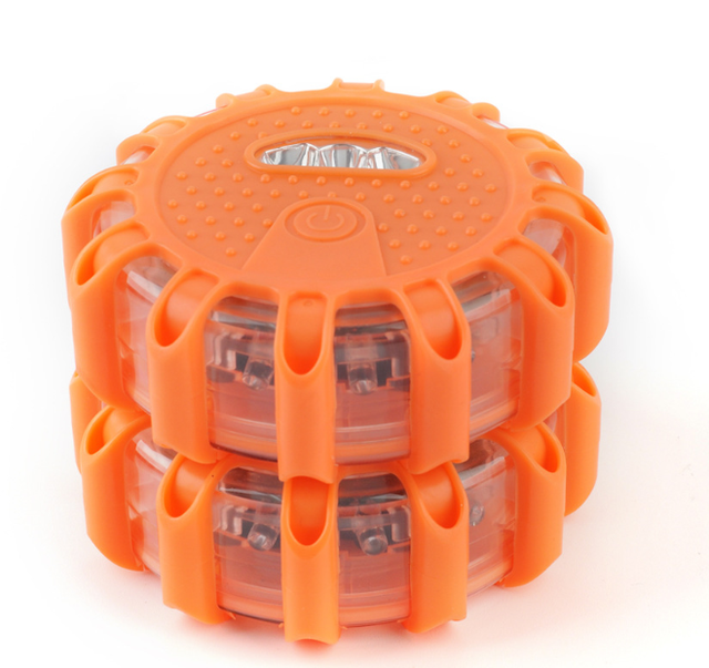 Car Emergency Strobe Warning Light LED Magnetic Road Rescue Flash Light Car Camp Light