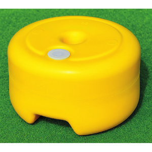 Base cylindrique en plastique remplissable de sable ou d'eau pour équipement de piste et de terrain de 32 mm - Product Image 1