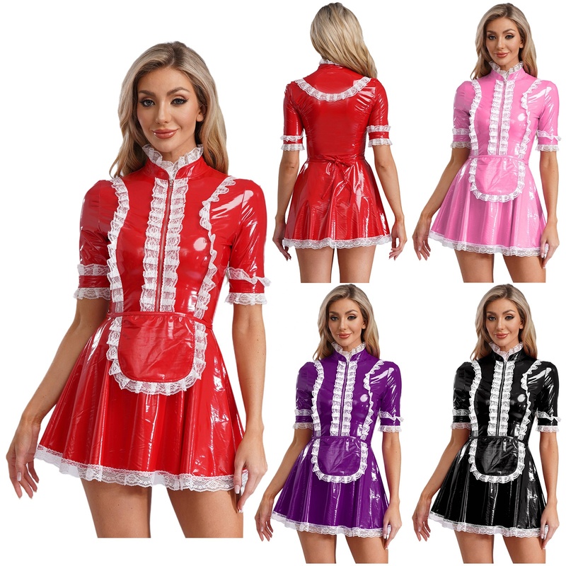 Womens Fairy Elf Cosplay Costume Dress