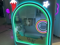 Machine à crème glacée entièrement automatique, prix d'usine, nouveauté, 59 saveurs, 100 coupes, paiement par pièce ou code QR, pour centre commercial, partout