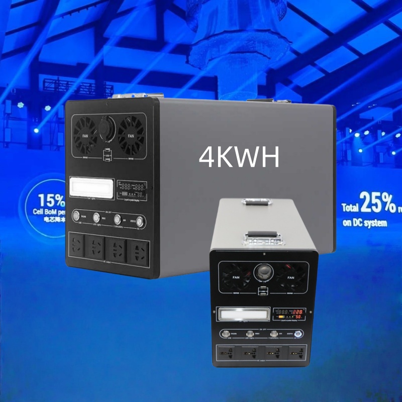 4 кВт 3000 Вт солнечный генератор портативная литиевая электростанция Power Banks & Power Station Generator Солнечный лучший солнечный генератор