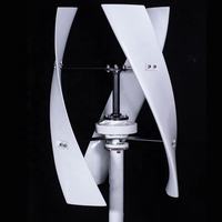 Éolienne à axe vertical HLD X-600w 600w, triphasée AC PMA, 3 pièces FRB, 2 ans de garantie, 12v 24v 48v, entraînement direct