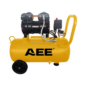 Compresseur d'air industriel sans huile AEE Manufacturers, haute pression, 50 litres, pompe à faible bruit - Product Image 1