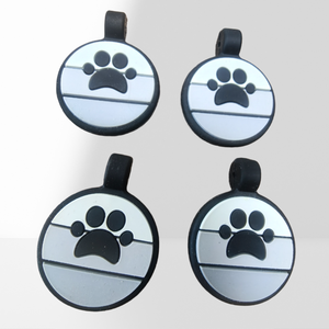 Etiquetas de Silicona Personalizadas para Perros y Gatos |   Placas de Identificación para Perros con Código QR Grabable |   Accesorios Personalizados para Collares de Identificación de Mascotas - Product Image 4