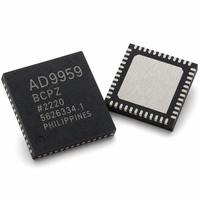 Sensor CCD AD9971BCPZ de 12 bits y 50 MHz, tipo de montaje en superficie