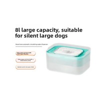 AnYue 8L Tempat Minum Hewan Peliharaan Kapasitas Besar Anjing Kucing Sirkulasi Otomatis Pintar Multi-Standar Daya USB Dapat Dilepas Penggunaan Seluruh Dunia