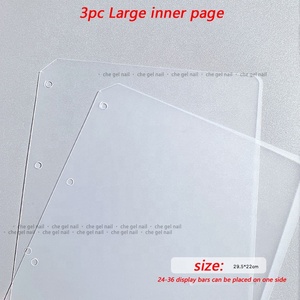 Nail Mẹo Hiển Thị Lưu Trữ Cuốn Sách Frosted Nail Màu Wearable Manicure Lưu Trữ Album Công Cụ Nail Art Hiển Thị Công Cụ - Product Image 4