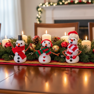 Kit <span class=keywords><strong>de</strong></span> Manualidades Navideñas <span class=keywords><strong>de</strong></span> 9 Piezas, Arcilla para Modelar, Kit para Hacer Muñecos <span class=keywords><strong>de</strong></span> Nieve, Regalos <span class=keywords><strong>de</strong></span> Navidad, Rellenos <span class=keywords><strong>de</strong></span> Calcetines Navideños <span class=keywords><strong>de</strong></span> Invierno - Product Image 2