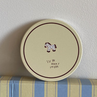 Mug en céramique Niche Ins à pois, tasse à café rétro peinte à la main avec motif cheval, cadeau tasse à eau dessin animé