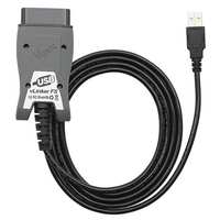 Vgate Vlinker FS ELM327 USB OBD2 Analizador de Motor, Herramienta de Diagnóstico Automotriz de Plástico, MS/HS CAN para Mazda, Compatible