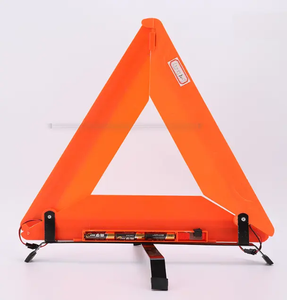 Gấp <span class=keywords><strong>LED</strong></span> flash chướng ngại vật dấu hiệu xe khẩn cấp công cụ-di động cảnh báo tam giác - Product Image 5