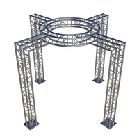 Equipo de Exhibición, Estructura de Aluminio Resistente al Agua, Estructura de Iluminación para Escenarios, Estructura de Iluminación Cuadrada para DJ, Estructura de Iluminación para Eventos