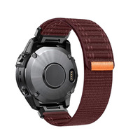 Garmin 22mm/26mm Correa Compatible con Garmin Fenix 8/7/6/E/7X/7S Series Nylon Loop Velcro Correa Patrón de onda al por mayor