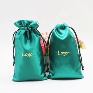Pochette d'emballage pour bijoux en velours écologique avec cordon de serrage en satin pour cadeaux de mariage et commandes sur mesure - Product Image 5