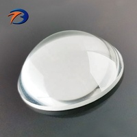Lentille asphérique optique en silice fondue personnalisée pour verre de projecteur ou lentille de condenseur
