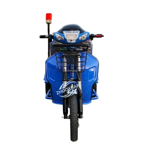 Triciclo Eléctrico de Limpieza de Acero Inoxidable de 500L con Capacidad de Carga de 100-200kg y Autonomía de 50-70km para Mantenimiento Urbano y de Propiedades - Product Image 6