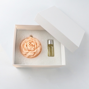 Luxury Home Decoration Handmade Porcelain Flower Aroma Plaster Air Freshener Scented Ceramic Fragrance Essential Oil <strong>Diffuser</strong> - Product Image 4