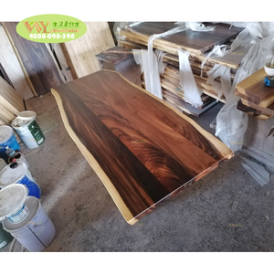 Mặt bàn gỗ óc chó Columbia cạnh sống tự nhiên, mặt bàn gỗ nguyên tấm, mặt bàn gỗ tự nhiên giá xuất xưởng - Product Image 1