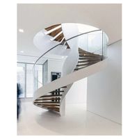 PRIMA Innenwendeltreppe Platzsparende Treppe für Zuhause und Wohnung Robuste Stufen Sicherheitsgeländer Einfache Montage